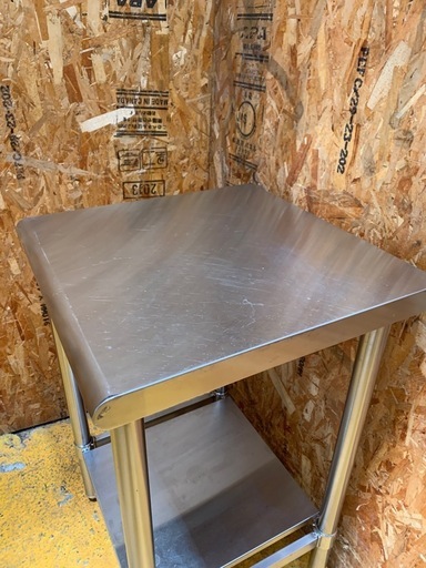 a(7418) ステンレス作業台 W500D500H800 ステンレス台 作業台 厨房 業務用 店舗用 飲食店 直接引き取りも歓迎 大
