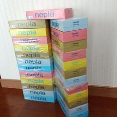 ネピア　Box　ティッシュペーパー　300枚(150組)×25箱の画像