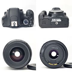 【全国送料無料】 Canon EOS Kiss X4✨ カメラバッグ付き✨ ショット数わずか!! スマホ転送OK レンズセット ズームセット✨ 届いたらすぐに使えます✨ キヤノン キャノンの画像