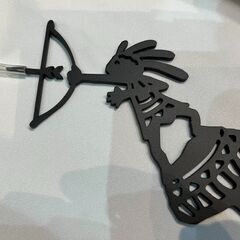 ★美品! enrich エンリッチ ココペリ モスキートハンター 蚊取り線香立て 蚊取り線香ホルダー ブラック 艶消し塗装 キャンプ用品　リサイクルショップ札幌　買取本舗　西野店の画像