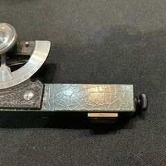 ★レトロ! メーカー不明 ハンドレベル 測量機器 水平器 分度器 望遠高度付き 建設道具 札幌　リサイクルショップ札幌　買取本舗　西野店の画像
