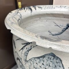 【中古】本当に大きい壺　※状態良好の画像