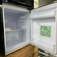 2019年製　アイリスオーヤマ　2ドア　冷蔵庫　NRSD-8A-Bの画像