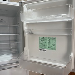 旭川市【美品】Hisense ハイセンス 3ドア 冷蔵庫 ホワイト 2020年の画像