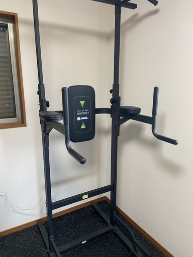 ホームジム一式 IROTECベンチ＋ダンベル40kg＋懸垂マシン＋マット16枚／福岡 引き取り限定