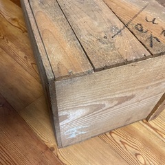 りんご木箱中古の画像