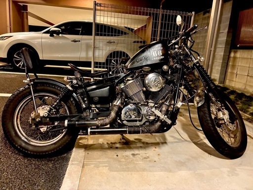 ヤマハ　ドラッグスター250 バイク　カスタム　アメリカンバイク　チョッパー