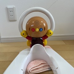 アンパンマン　おしゃべり補助便座
の画像