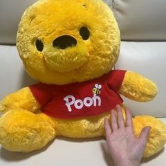 ディズニー プーさん ぬいぐるみ 手渡し可の画像