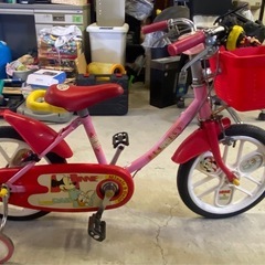 ※ 子供用自転車　Minnie&Daisy  16インチの画像