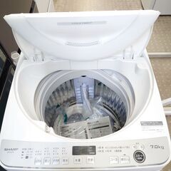 🌟愛品館千葉店🌟安心の分解洗浄済🌟動作保証有り🌟シャープ 7.0kg全自動洗濯機 ES-GE7G 2023年製【愛千142】の画像