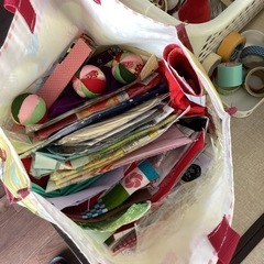 ちりめん布のセット（さげもんなど）の画像