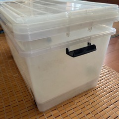 収納ケース　大　2個セット　訳ありの画像