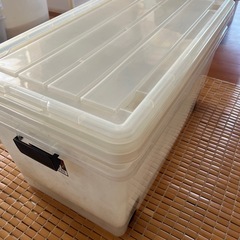 収納ケース　大　2個セット　訳ありの画像