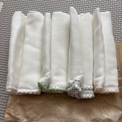 ガーゼハンカチ 新品14枚 セットの画像
