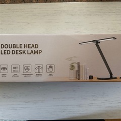 【新品未使用品】デスクライト 卓上ライト LEDライト ダブル光源 目に優しい 800lm 明るい 超高輝度　テーブルライト 照明の画像