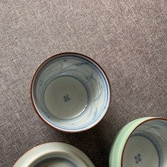 有田焼　福幸窯　急須１つと大きめ蓋付き湯呑み5客、小さめ湯呑み5客セットの画像