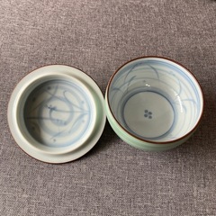 有田焼　福幸窯　急須１つと大きめ蓋付き湯呑み5客、小さめ湯呑み5客セットの画像