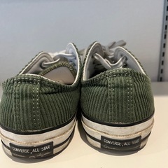 converse コーデュロイスニーカー　24cmの画像