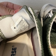 converse コーデュロイスニーカー　24cmの画像
