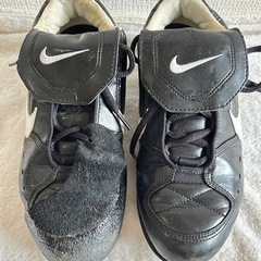 NIKE ナイキ 野球 スパイク シューズ ブラック 25.5cm(おまけ付)の画像