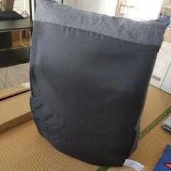 グレーの座椅子✨️クッション付き✨️の画像