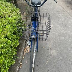 自転車　No.403　ブルー　20インチ　6段切替　ライト付き　【リサイクルショップどりーむ天保山】の画像