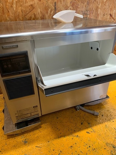 a(7419) ホシザキ チップアイスメーカー 2015年製 W900D600H800 動作確認済み アンダーカウンター 100V 50/60Hz 直接お引き取り歓迎 大阪