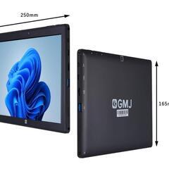 GM-JAPAN ノートパソコン Windows 11
Office搭載 575g 10.1インチ 2in1 タブレット
メモリ 4GB　SSD 128GB/日本語キーボード
Celeron/WIFI/USB3.0/HDMI/WEBカメラの画像