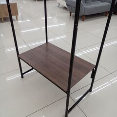 ★リユースのサカイ日立店★HJ7643  ハンガーラック ダークブラウン H154×D38×W64 クリーニング済み の画像