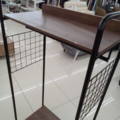 ★リユースのサカイ日立店★HJ7643  ハンガーラック ダークブラウン H154×D38×W64 クリーニング済み の画像