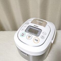 【美品】Haier 炊飯器 5.5合炊き の画像