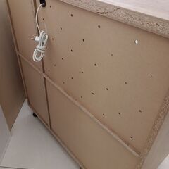 ★リユースのサカイ日立店★HJ7465  レンジ台 ナチュラルブラウン H95.5×D46.5×W90 クリーニング済み の画像