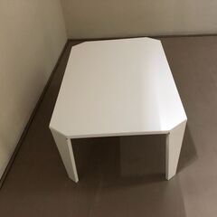 JM20165K) ニトリ 折畳ローテーブル＜幅：約75cm 高さ：約32cm 奥行：約50cm＞中古品【取りに来られる方限定】　 の画像