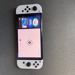 本日取りに来てくれる方のみ1000円引きニンテンドーSwitch有機モデルの画像