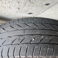 溝あり　19インチアルミホイールセットの画像