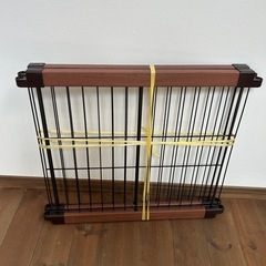 ペット　ゲージ　茶の画像