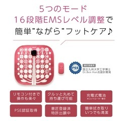 【NIPLUX公式】LEG RELAX emsフットマット フットスリム 美脚　美足　足痩せの画像