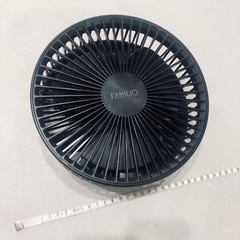 折りたたみ式　コンパクト扇風機　持ち運び（難あり）の画像