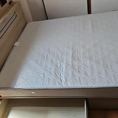【本日取引】引き出し収納付きベッドの画像