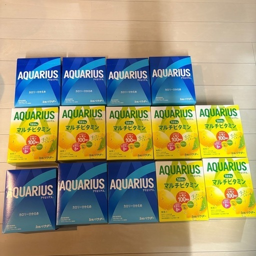 アクエリアス　粉末タイプ　スポーツドリンク