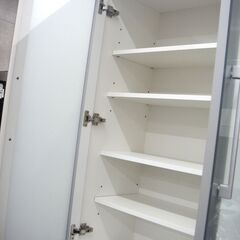 食器棚 ホワイト 高さ205cmの画像