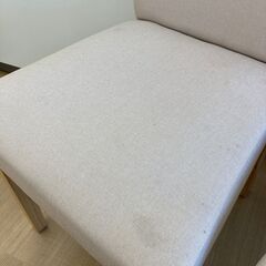 ★ジモティ割引あり★【リユースのサカイ野々市店】伸縮式ダイニングセット２P　W(幅)最大77、折り畳み時120×D(奥行き)75×H(高さ)74cm ※クリーニング済みの画像