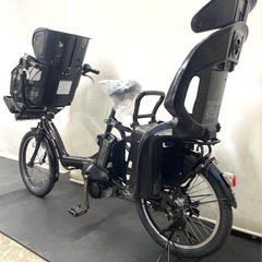1年保証 送料無料　ヤマハ　パスキッス　20インチ　黒色　電動アシスト自転車　g825の画像