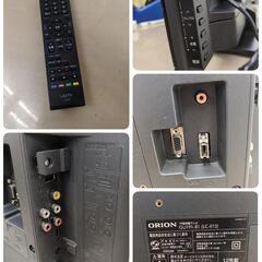 J061 ★2012年製★ORION★19インチ地デジ専用TV★GU191-B1の画像