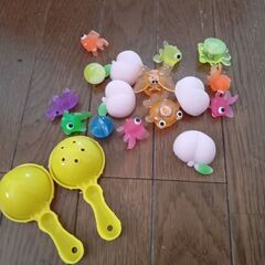 スーパーボールすくい　おもちゃの画像