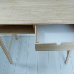 [美品]IKEAドレッサー＋鏡の画像