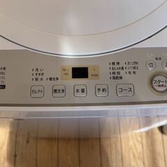 【6ケ月間保証付】　SHARP　全自動洗濯機　【トレファク桶川店】の画像