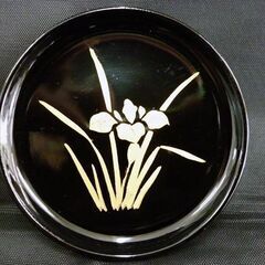 ☆会津塗 コースター 6枚セット ボックス付き 蒔絵 コップ敷 小皿 漆器 梅 水仙 菊 紅葉 桜 竹 和食器 札幌 北20条店の画像