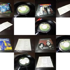 Apple Record ビートルズ LP盤「LET IT BE」EP盤（ハッピークリスマス含む） 合計5枚セット 日本国内盤 レコード THE BEATLES 新道東店の画像
